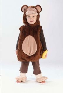 Monkey Vest Up To 24 Months Costume Clothing