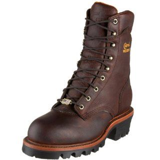  Chippewa Mens Super Logger Waterproof Insulated Boot Shoes