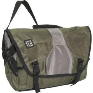 Laptop Messenger Bag (Millitary Green, 12 x 15 x 5.25 Inch) Clothing
