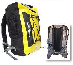 Overboard Waterproof 25L Backpack Yellow Sports