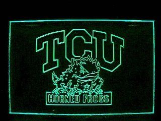 NCAA TCU Team Logo Neon Light Sign