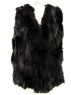 25 Sculptured Fox Fur Vest Made in USA Clothing