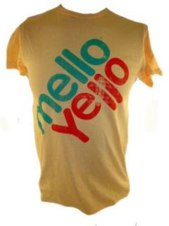 Mello Yello Mens T Shirt   Soft Drink Logo on Yellow