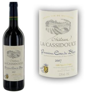 2007   Achat / Vente VIN ROUGE Château La Cassidouce 2007  