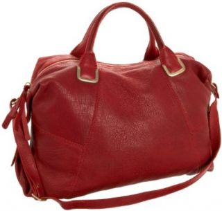 Weitzman Collection Urban Berlin Large Satchel,Rosso,one size Shoes