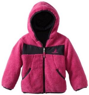 Rugged Bear Girls 2 6x Reversible Plush Sherpa Jacket