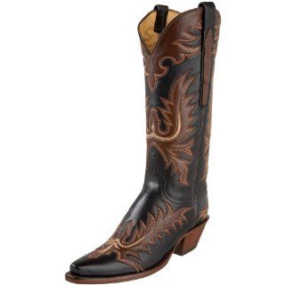 Classics Womens GB9283 5/4 Western Boot,Black,6 B(M)US Shoes