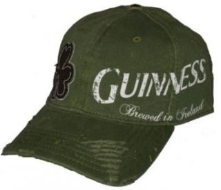 Guinness Alcohol Beer Hat   Skate Shape Side Logo Men Flex