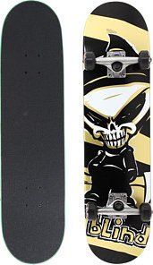 Blind Reaper Gold 7.75 Skateboard Deck Complete Sports