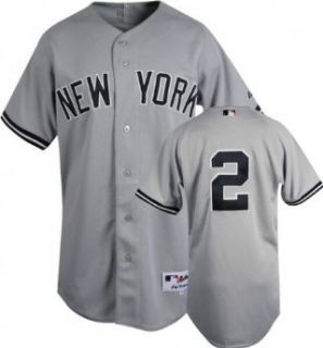 Derek Jeter #2 New York Yankees Replica Away Jersey Size