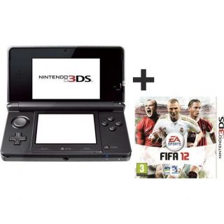 12   Achat / Vente DS 3DS NOIRE COSMOS + FIFA 12