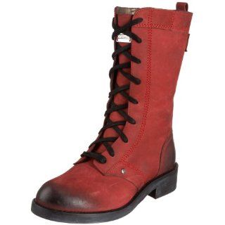 Diesel Womens Charlotte Boot,Red,35 M EU/4.5 B(M) Shoes