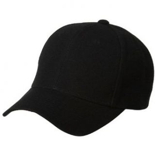 Fitted Cap Black W35S57F Clothing