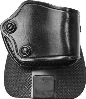Galco F.E.D. Leather Paddle Holster, Right Hand, Black