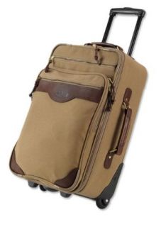 Bullhide and canvas Carry on Roller Clothing