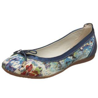 Geox Womens Donna Lola Flat,Light Blue,35 EU (US Womens 5 M) Shoes