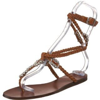 Ash Womens Mekita Ankle Wrap Thong Sandal,Cuoio,35 EU( 5 M US) Shoes