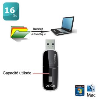 LEXAR ECHO MX 16 Go   Achat / Vente CLE USB LEXAR ECHO MX 16 Go