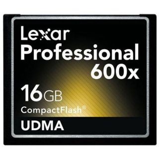 16 Go 600x Professional   La carte mémoire Lexar Professional UDMA 16