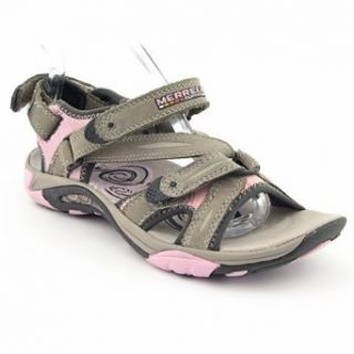 Womens SZ 6 Gray Sandals Sport Open Toe Shoes UK 4 EU 37 Clothing