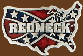 Redneck Confederate USA Belt Buckle Clothing