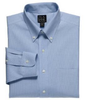 Collar Dress Shirt Big or Tall (LT BLUE HTTH, 19 37 TALL) Clothing