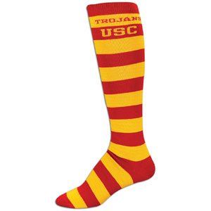 USC For Bare Feet College Crew Sock   Womens ( Multi