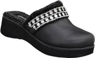 Grazie Shoes Carletta Black M 11 Rhinestone Embellished