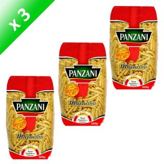 20%   Achat / Vente PATE ALIMENTAIRE PANZANI Macaroni 3x500gr +20%