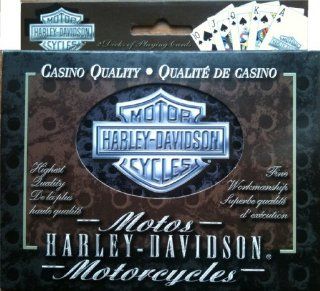 Harley Davidson Collectible Tin $ Playing Cards Sports