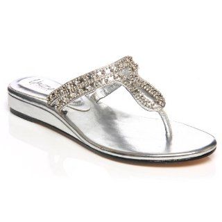 Shoes Silver Wedge Prom Shoes