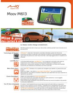M613 Europe 23 CAV   Achat / Vente GPS AUTONOME GPS Mio M613 Europe 23