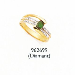 Bague Forever Or   18 carats Vert   Achat / Vente BAGUE