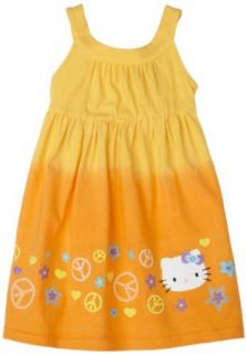 Hello Kitty Girls Cotton Jersey Dress,banana,2t Clothing