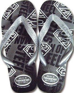  Havaianas Superman the Man of Steel, Silver, 45 46 BR Shoes