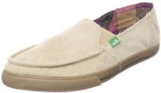 Sanuk Womens Standard Corduroy Slip On Loafer Shoes