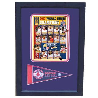Boston Red Sox 2007 Framed World Series Pictures and Pennant