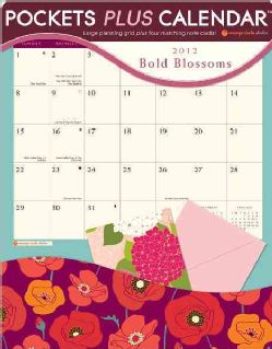 Bold Blossoms Pockets Plus 2012 Calendar (Calendar)