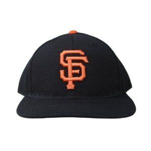 MLB San Francisco Giants 47 Brand Velcro Hat Cap   Black