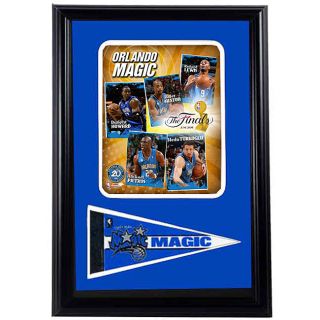 Orlando Magic 2009 NBA Finals 12x18 Framed Print with Pennant