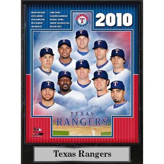 Encore Select 2010 Texas Ranger Team 9x12 Plaque