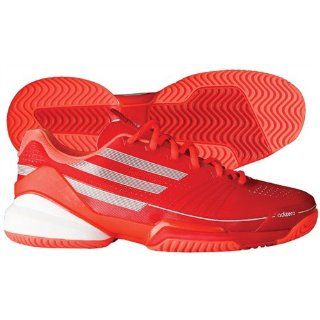 Adidas   Adizero Feather Mens Shoes In Red / Running White