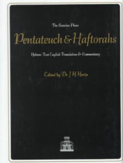 The Pentateuch and Haftorahs Hebrew Text English Translation and