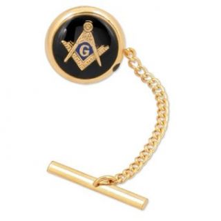 Round Masonic Tie Tack by Competition   Gold Metal