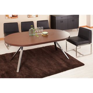 Trexton Walnut Finish Dining Table/ Office Desk