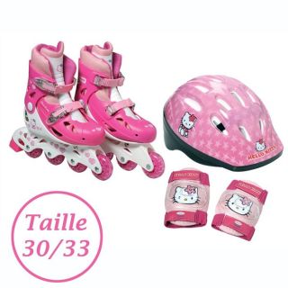 Hello Kitty Rollers T30/33 + Protections   Achat / Vente PATIN A