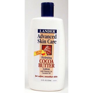 Lander 11 ounce Cocoa Butter Skin Care Lotion (Pack of 4)