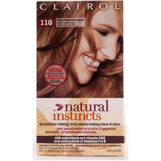 Clairol Natural Instincts #11G Amber Shimmer Lightest Golden Brown