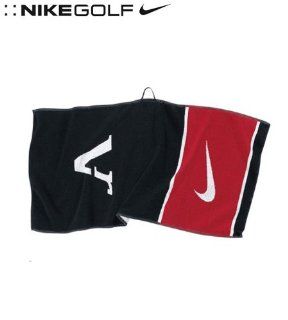 Nike Victory Red Players Jacquard Golf Towel Sports