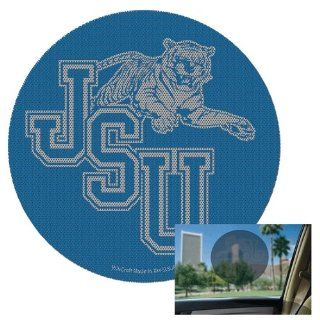 JACKSON STATE TIGERS OFFICIAL 8 DIAMETER NCAA CAR WINDOW